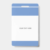 Aangepaste naam en foto school hogeschool leraar I Badge (Achterkant)