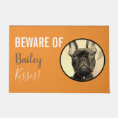 Aangepaste naam en fotokoppeling deurmat (Voorkant)