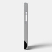 aangepaste naam en initialen zwarte rockgitaar Case-Mate iPhone case (Achterkant / Links)