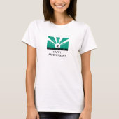 Aangepaste naam en jaar, Jubileum werknemer T-shirt (Voorkant)