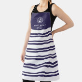 Aangepaste Naam en Jaar Nautisch Schort (Insitu)