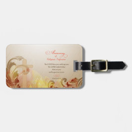 Aangepaste naam en Jaar non, 60e Jubileum Religieu Bagagelabel