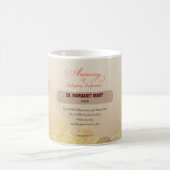 Aangepaste naam en Jaar non, 60e Jubileum Religieu Koffiemok (Center)