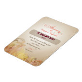 Aangepaste naam en Jaar non, 60e Jubileum Religieu Magneet (Linkerzijde)