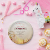 Aangepaste naam en Jaar non, 60e Jubileum Religieu Papieren Bordje (Feest)