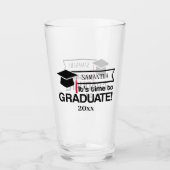 Aangepaste naam en jaarcode Afstuderen Glas (Voorkant)