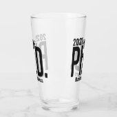 Aangepaste naam en jaardoctoraat glas (Links)