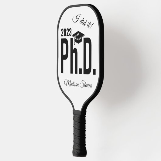 Aangepaste naam en jaardoctoraat pickleball paddle (Links)