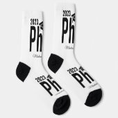 Aangepaste naam en jaardoctoraat sokken (Rechts)