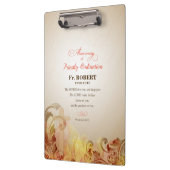 Aangepaste naam en jaarnaam, 60e priesterbestellin klembord (Links)