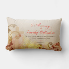 Aangepaste naam en jaarnaam, 60e priesterbestellin kussen