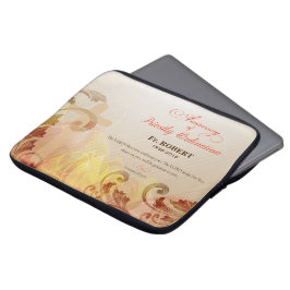 Aangepaste naam en jaarnaam, 60e priesterbestellin laptop sleeve