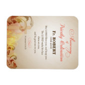 Aangepaste naam en jaarnaam, 60e priesterbestellin magneet (Horizontaal)