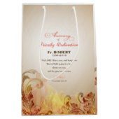 Aangepaste naam en jaarnaam, 60e priesterbestellin medium cadeauzakje (Voorkant)