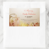 Aangepaste naam en jaarnaam, 60e priesterbestellin rechthoekige sticker (Tas)