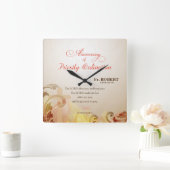 Aangepaste naam en jaarnaam, 60e priesterbestellin vierkante klok (Huis)