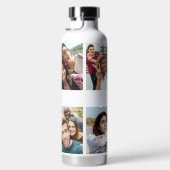 Aangepaste naam en je 6 foto's waterfles (Rechts)