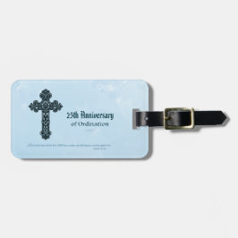 Aangepaste naam en Jubileum jaarabonnement, hoogst Bagagelabel