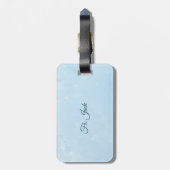 Aangepaste naam en Jubileum jaarabonnement, hoogst Bagagelabel (Achterkant verticaal)