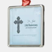 Aangepaste naam en Jubileum jaarabonnement, hoogst Metalen Ornament (Links)