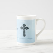 Aangepaste naam en Jubileum jaarabonnement, hoogst Porselein Kop (Rechts)