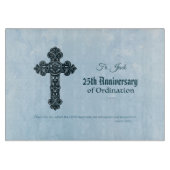 Aangepaste naam en Jubileum jaarabonnement, hoogst Snijplank (Voorkant)