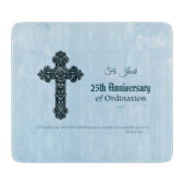 Aangepaste naam en Jubileum jaarabonnement, hoogst Snijplank (Voorkant)