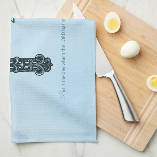 Aangepaste naam en Jubileum jaarabonnement, hoogst Theedoek (Quarter Fold)