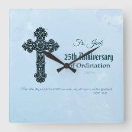 Aangepaste naam en Jubileum jaarabonnement, hoogst Vierkante Klok