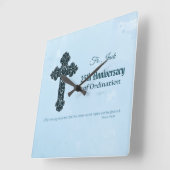 Aangepaste naam en Jubileum jaarabonnement, hoogst Vierkante Klok (Hoek)