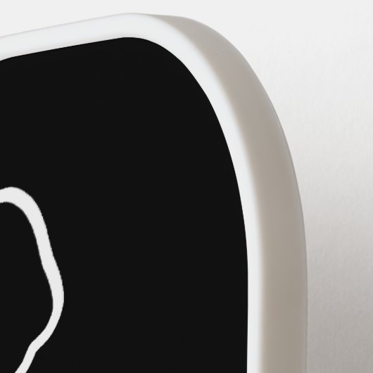 Aangepaste naam en kleur breken pickleball paddle (Links Detail)