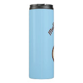 Aangepaste naam en kleur Ice Cream-droogtrommel Thermosbeker (Achterkant)