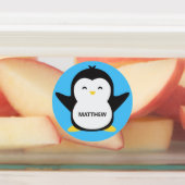 Aangepaste naam en kleur Penguin Labels (Aangebracht)