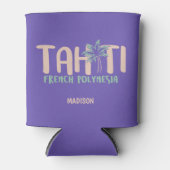 Aangepaste naam en kleur Tahiti Blikjeskoeler (Voorkant)