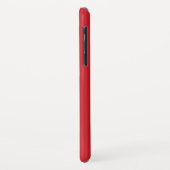 Aangepaste naam en kleur Telefoongevallen Voetbal  Case-Mate iPhone Case (Achterkant/links)