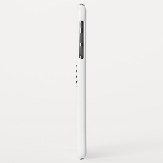 Aangepaste naam en kleur Telefoongevallen Voetbal  Case-Mate iPhone Case (Achterkant/links)