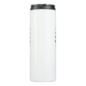 Aangepaste naam en kleur Voetbal-Logo Thermosbeker (Achterkant)