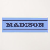 Aangepaste naam en kleur yoga mat (Voorkant (horizontaal))