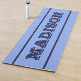 Aangepaste naam en kleur yoga mat