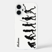 Aangepaste naam en kleur Zombie Evolutieschakelaar Case-Mate iPhone Case (Achterkant)