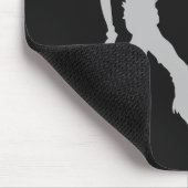 Aangepaste naam en kleur Zombie mousepad Muismat (Hoek)