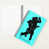 Aangepaste naam en kleuren Planner met Tango Dance (Display)