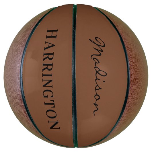 Aangepaste naam en kleurenbasketbal basketbal (Verticaal)