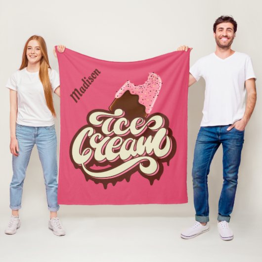 Aangepaste naam en kleurencrème dekens (In situ)