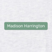 Aangepaste naam en kleurlabels labels (Design 1)