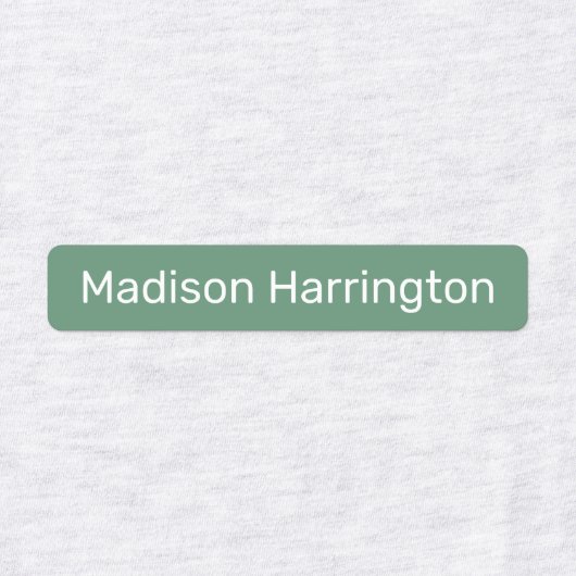 Aangepaste naam en kleurlabels labels (Design 1)