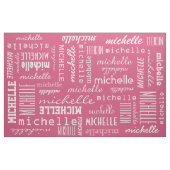 Aangepaste naam en kleurstof stof (Yard (91,4 cm))