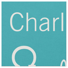 Aangepaste naam en kleurstof stof