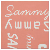 Aangepaste naam en kleurstof stof (Swatch)