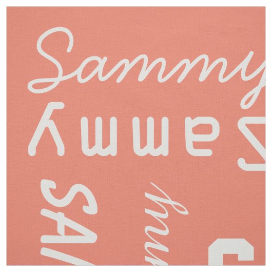 Aangepaste naam en kleurstof stof (Swatch)